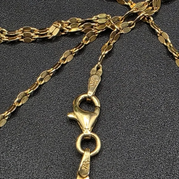 Chanel CC Pendant Necklace – 20” Gold Over S925 - Picture 3 of 4